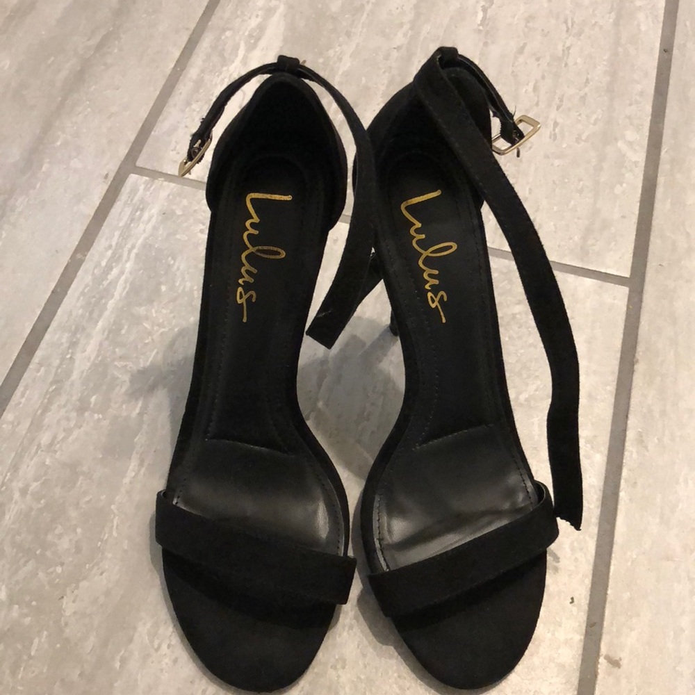 Black Suede Heels